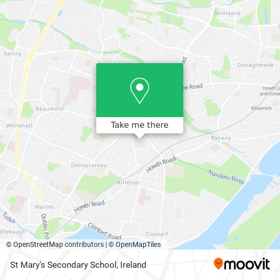 St Mary's Secondary School plan