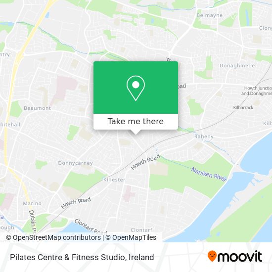 Pilates Centre & Fitness Studio map