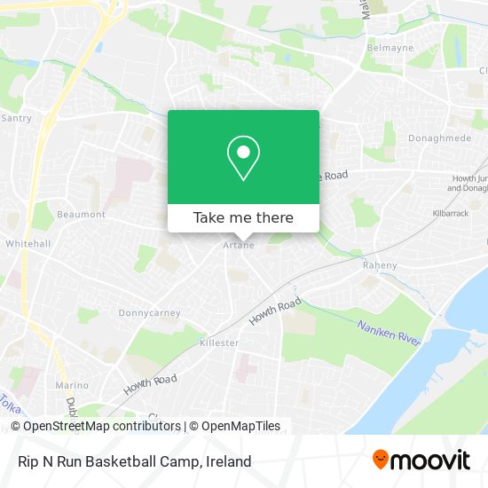 Rip N Run Basketball Camp map
