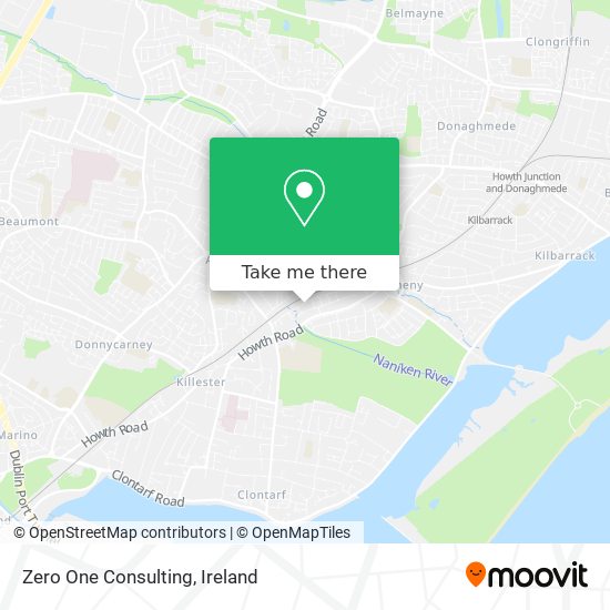 Zero One Consulting map