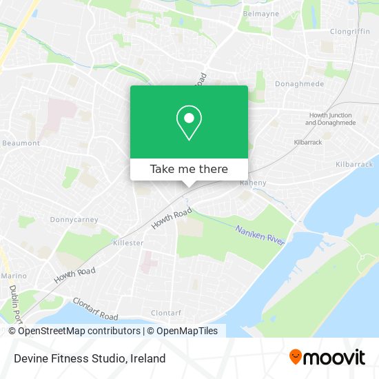 Devine Fitness Studio map