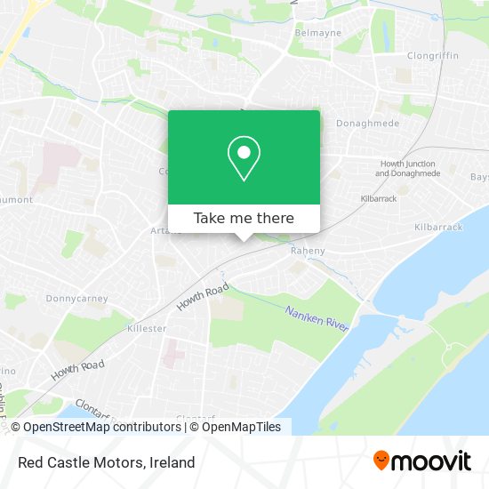 Red Castle Motors map