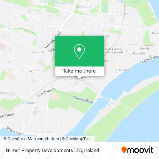 Gilmer Property Developments LTD map