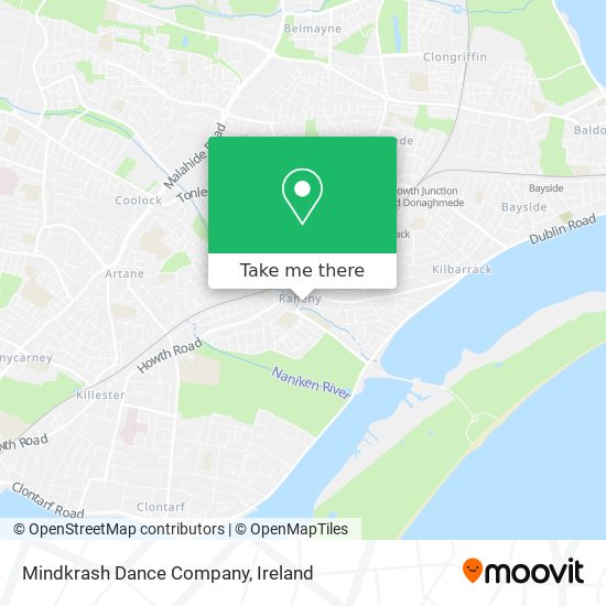 Mindkrash Dance Company map