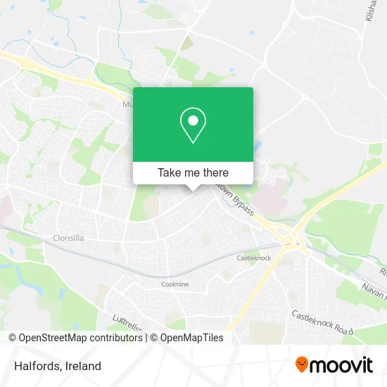 Halfords map