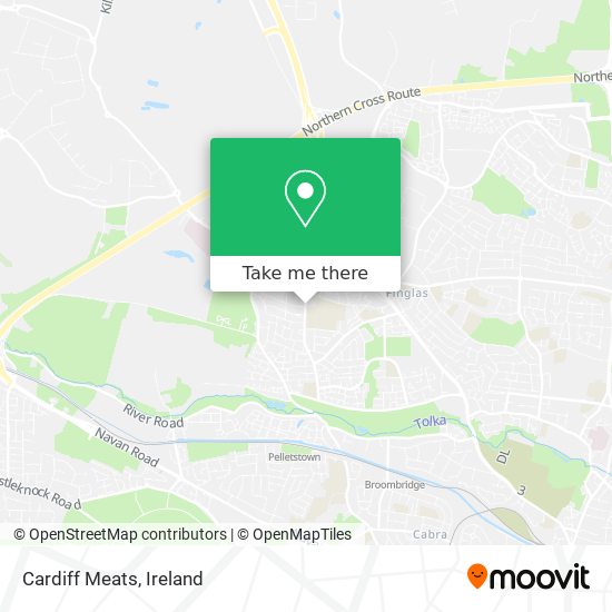 Cardiff Meats map