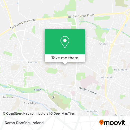 Remo Roofing map