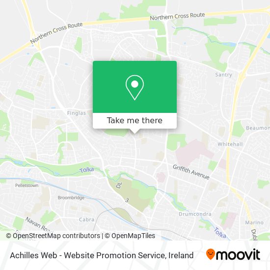 Achilles Web - Website Promotion Service map