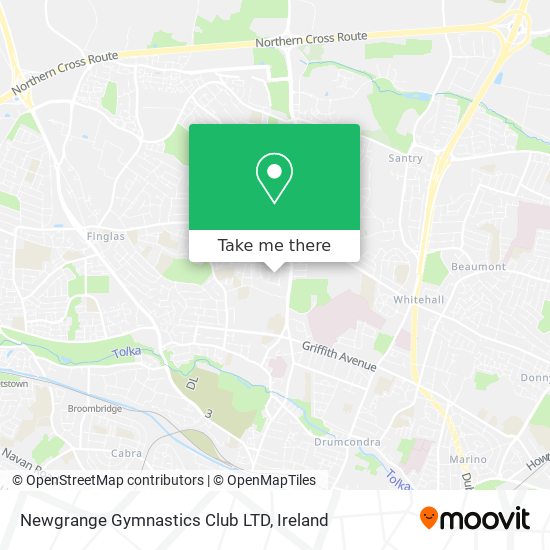 Newgrange Gymnastics Club LTD map