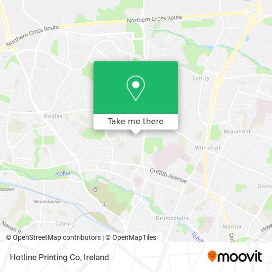 Hotline Printing Co map