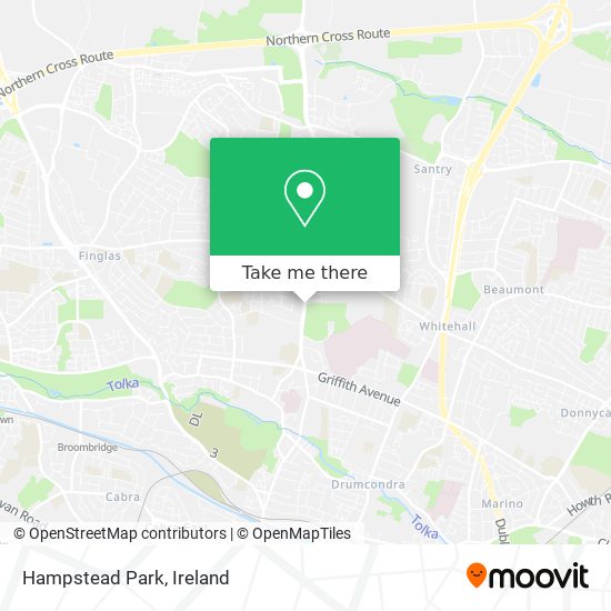 Hampstead Park map