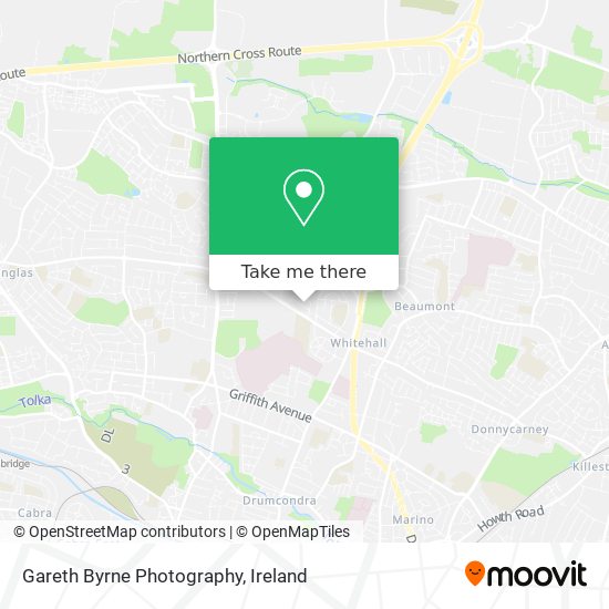 Gareth Byrne Photography map