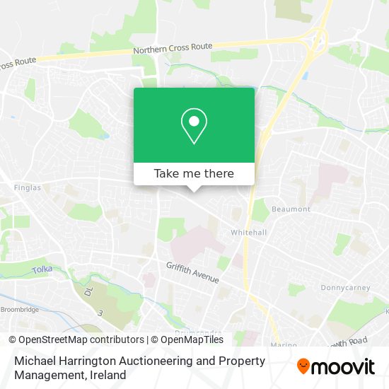 Michael Harrington Auctioneering and Property Management map