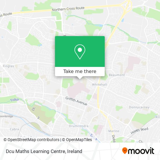 Dcu Maths Learning Centre map