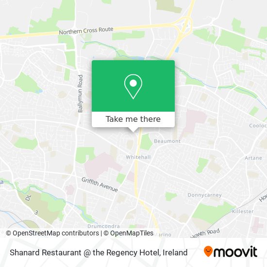 Shanard Restaurant @ the Regency Hotel map