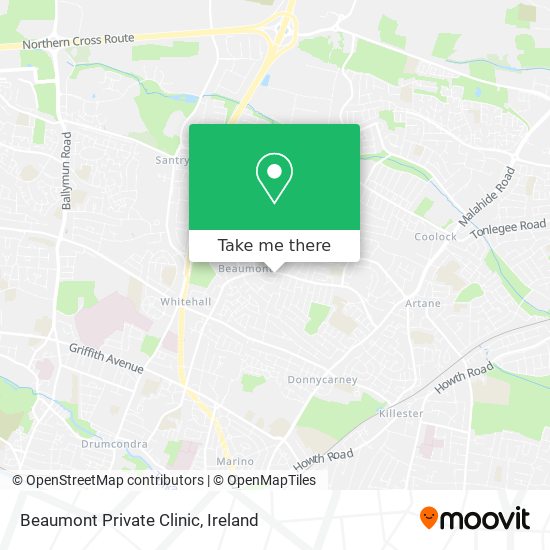Beaumont Private Clinic map