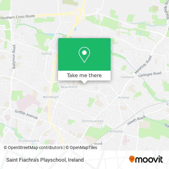 Saint Fiachra's Playschool map