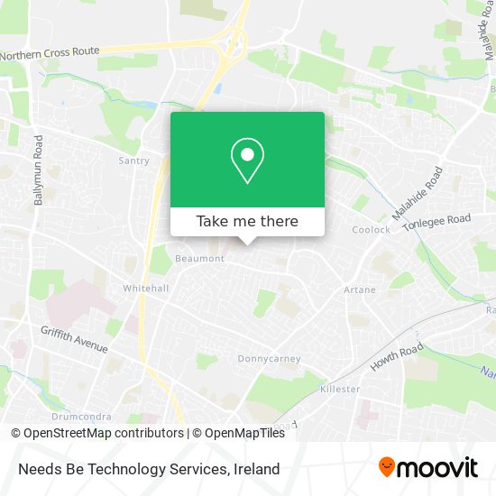 Needs Be Technology Services map