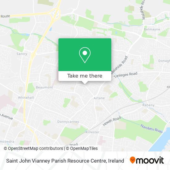 Saint John Vianney Parish Resource Centre map