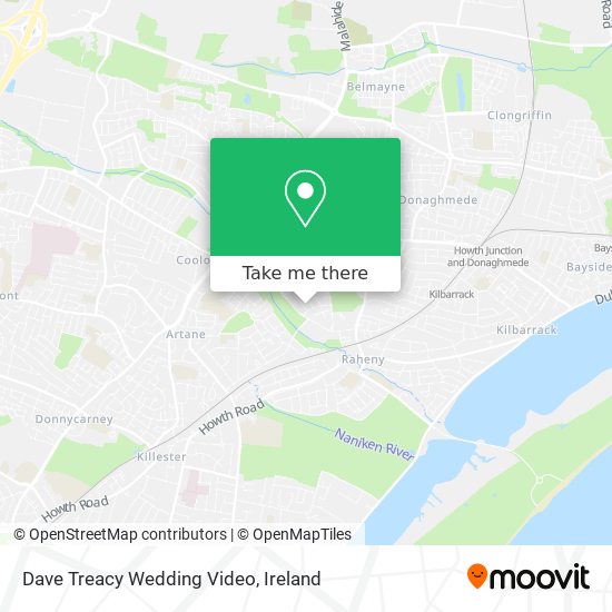 Dave Treacy Wedding Video map