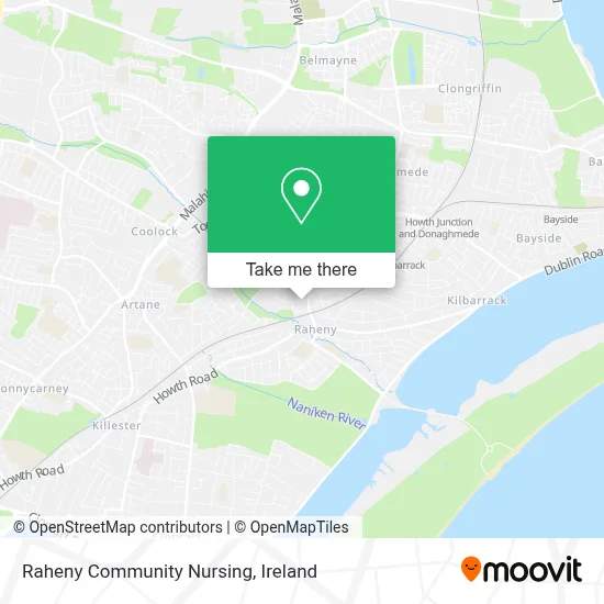 Raheny Community Nursing map
