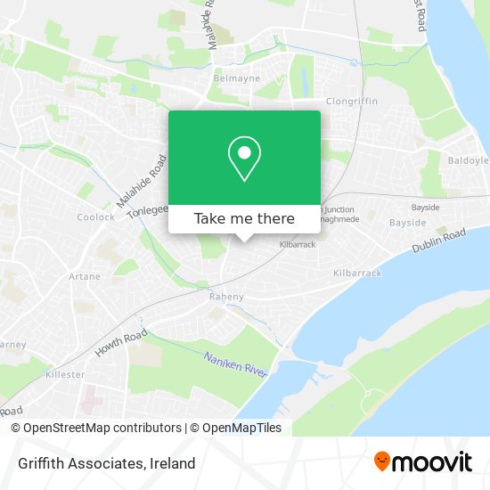 Griffith Associates map