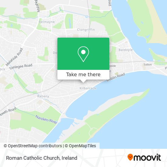 Roman Catholic Church map