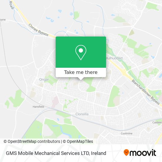 GMS Mobile Mechanical Services LTD map