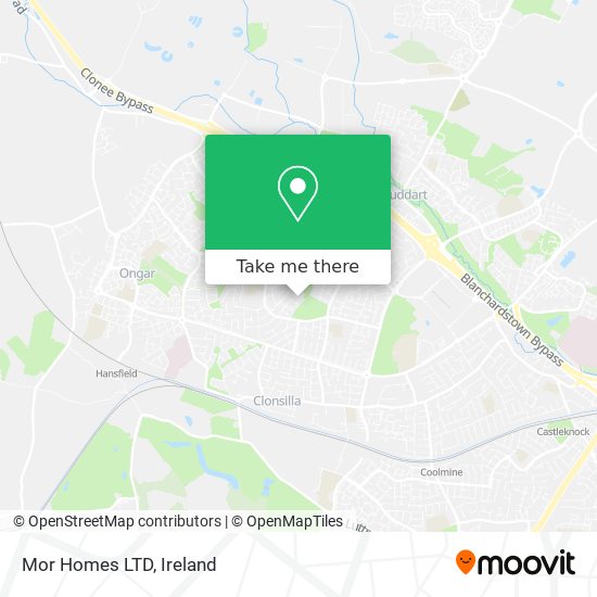 Mor Homes LTD map