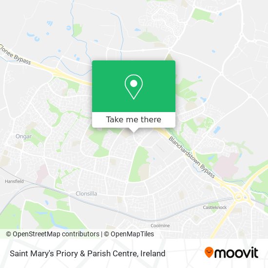 Saint Mary's Priory & Parish Centre plan