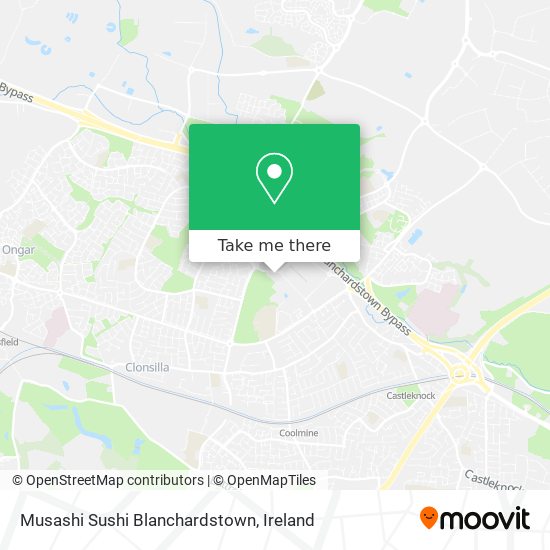 Musashi Sushi Blanchardstown plan