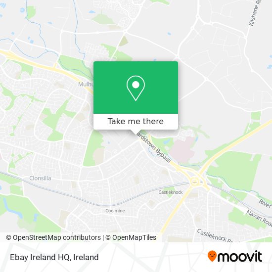 Ebay Ireland HQ map