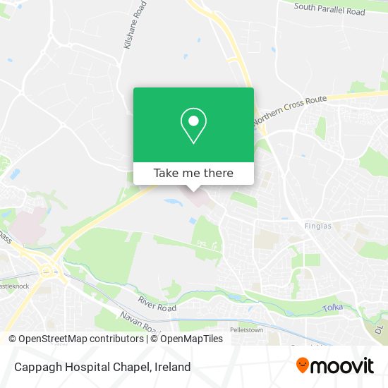 Cappagh Hospital Chapel map