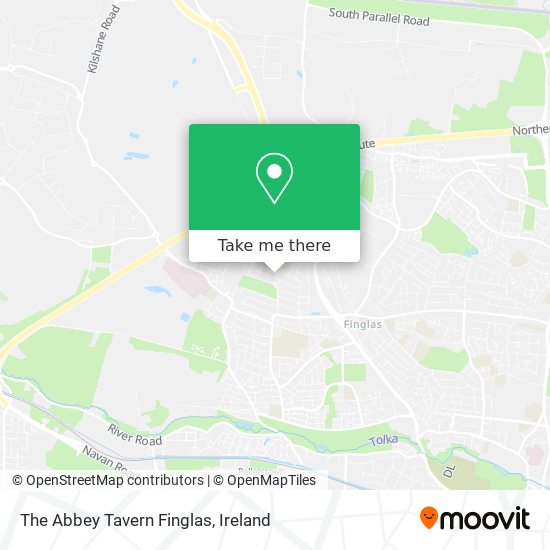 The Abbey Tavern Finglas map