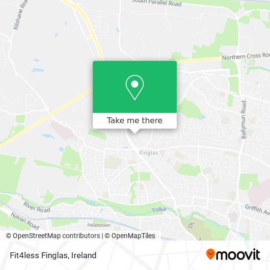 Fit4less Finglas map