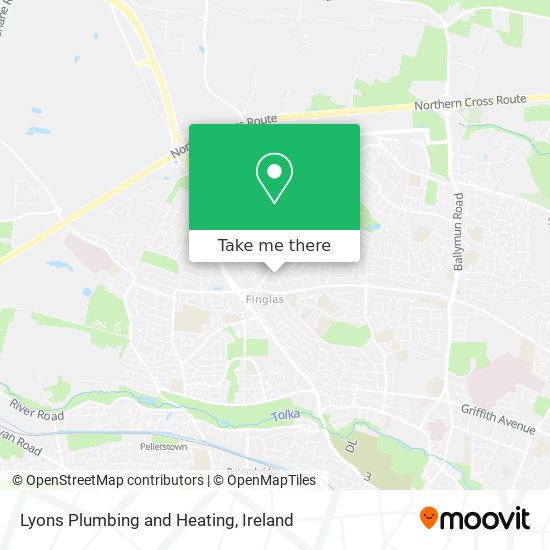 Lyons Plumbing and Heating map