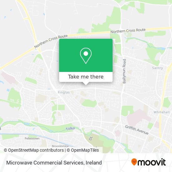 Microwave Commercial Services map