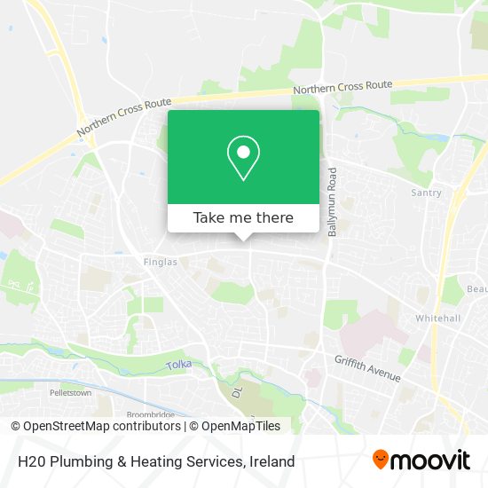 H20 Plumbing & Heating Services map
