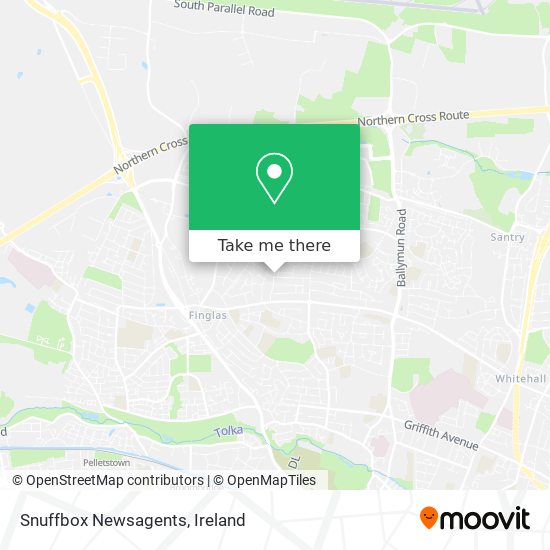 Snuffbox Newsagents map