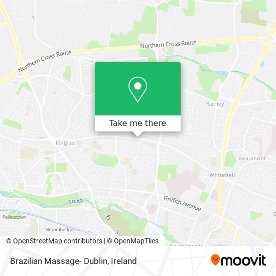 Brazilian Massage- Dublin map