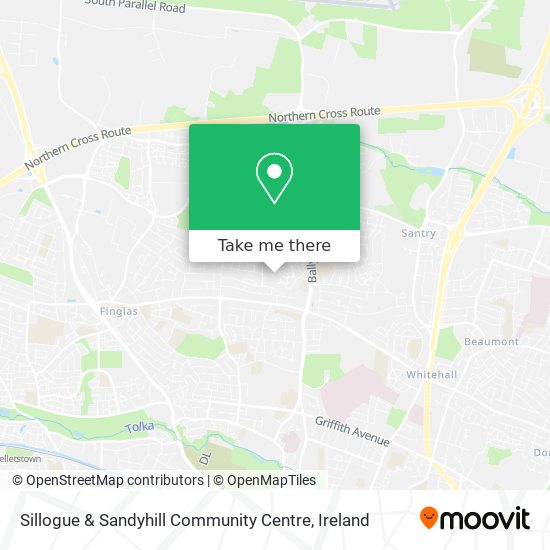 Sillogue & Sandyhill Community Centre map