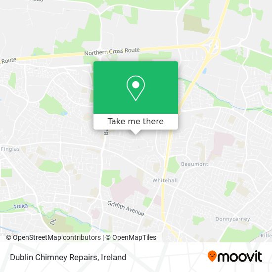 Dublin Chimney Repairs map