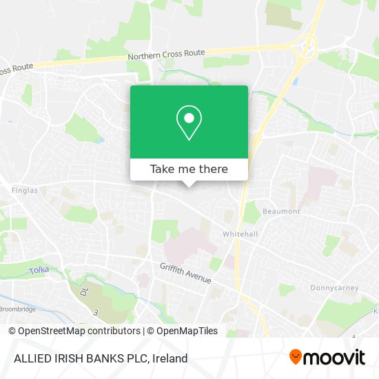 ALLIED IRISH BANKS PLC map