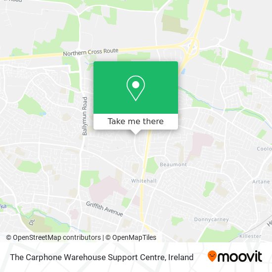 The Carphone Warehouse Support Centre plan