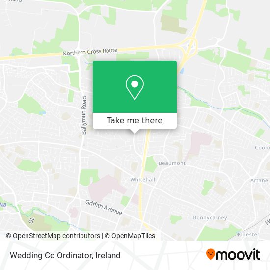 Wedding Co Ordinator map