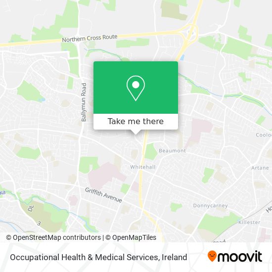 Occupational Health & Medical Services map