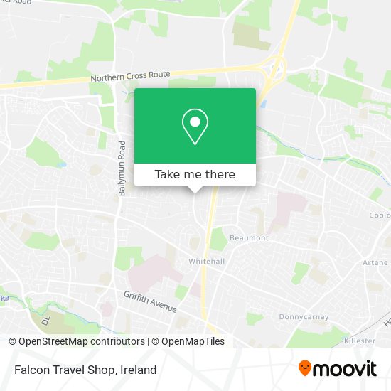 Falcon Travel Shop map