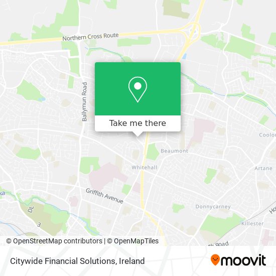 Citywide Financial Solutions map