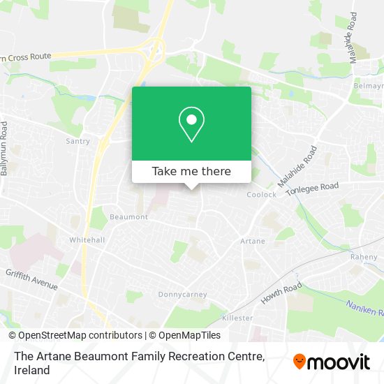 The Artane Beaumont Family Recreation Centre plan