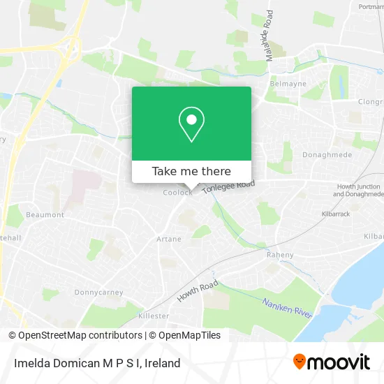 Imelda Domican M P S I map